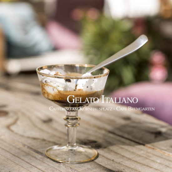 Gelato Italiano für jene die es vergessen haben wie fein das sein kann - Cafferino am Kornhausplatz.